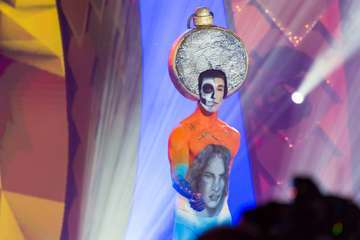 Concurso de maquillaje corporal del Carnaval de Las Palmas de GC (Foto Antonio Rico)
